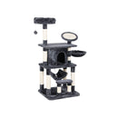 Playground com Placa de Arranhar 1,45 m – Cinza Moderno