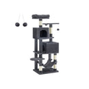 Arranhador de Pelúcia Premium com 5 Postes de Sisal