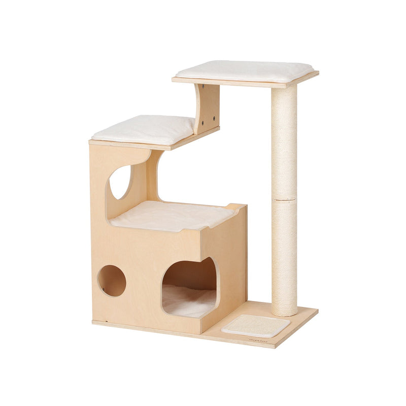 Arranhador com 3 Níveis de Descanso e Brincadeira